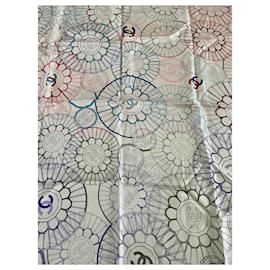 Chanel-Chanel 90cm silk square-Other