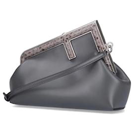 Fendi-Fendi First Bag-Grey