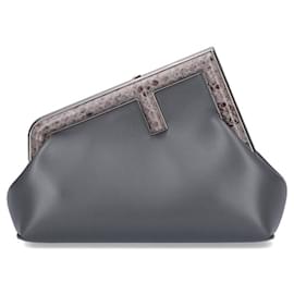 Fendi-Fendi First Bag-Grey