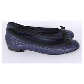 Dior-Dior Ballerinas 40.5-Navy blue