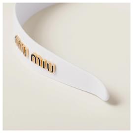 Miu Miu-Miu Miu headband-White