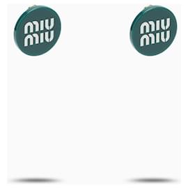 Miu Miu-Miu Miu earrings-Green