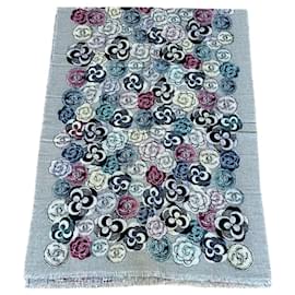 Chanel-Chanel scarf-Grey