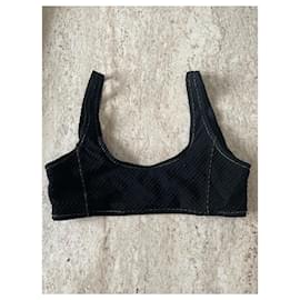 Chanel-Chanel Bikini Top 36-Black