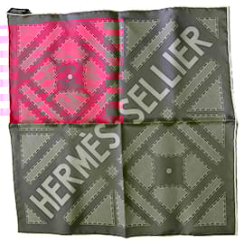 Hermès-Gavroche 45 Hermès-Pink