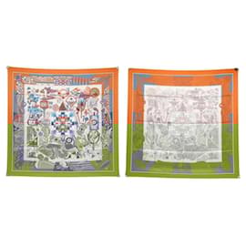 Hermès-Hermès Square 90-Orange