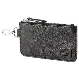 Fendi Baguette purse black grained leather Black