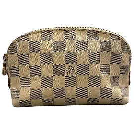 Pochette Damier Azur Louis Vuitton Beige