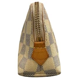 Louis Vuitton-Louis Vuitton Damier Azur Pouch-Beige