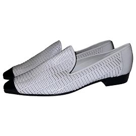 Mocassini Chanel 40 Bianco