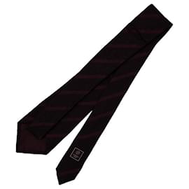 Chanel-Chanel tie-Dark red