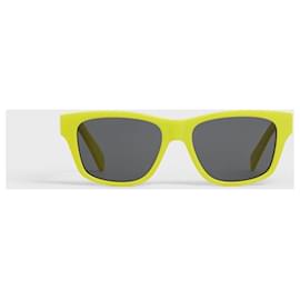 Céline-Celine Monochroms Sunglasses-Yellow