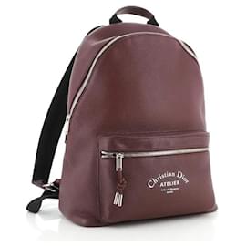 Dior-Dior rider backpack-Dark red