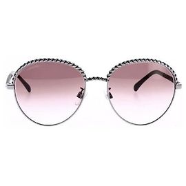 Gafas de sol de metal Bordeaux Chanel Burdeos