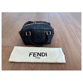 Fendi-Fendi Mini Boston Bag-Black