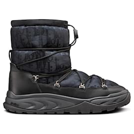 Dior-Dior oblique boots 38-Navy blue
