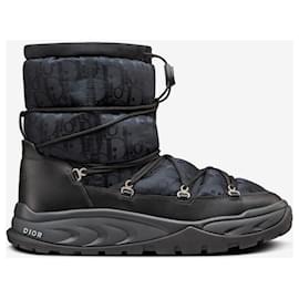 Dior-Dior oblique boots 38-Navy blue