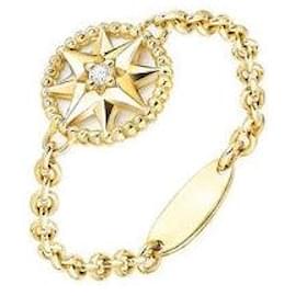 Dior-Dior wind rose ring 52-Golden