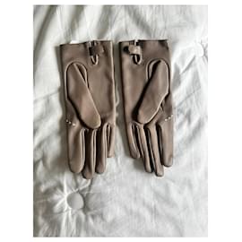 Hermès-Hermes gloves-Grey