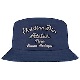 Dior-Christian Dior Bob Hat-Blue