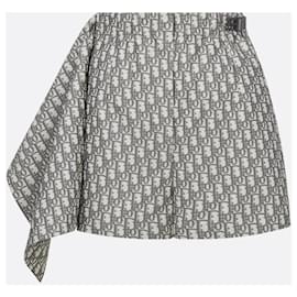 Dior-Dior wrap skirt shorts-Grey