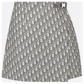 Dior-Dior wrap skirt shorts-Grey