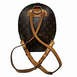Louis Vuitton-Louis Vuitton Monogram Ellipse Sacado Backpack-Brown
