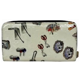 Louis Vuitton-Louis Vuitton Vernis Nicolas Ghesquière Zippy Wallet-White