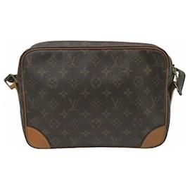 Louis Vuitton-Louis Vuitton Monogram Nile Shoulder Bag-Brown,Monogram