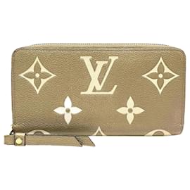 Louis Vuitton-Louis Vuitton Monogram Empreinte Zippy Wallet-Grey