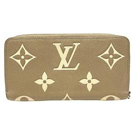 Louis Vuitton-Louis Vuitton Monogram Empreinte Zippy Wallet-Grey