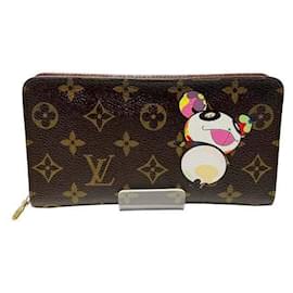 Louis Vuitton-Louis Vuitton Monogram Panda Long Wallet-Brown,Other,Monogram