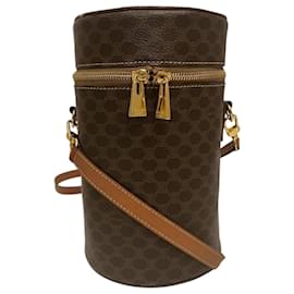 Céline-Celine Macadam M95 Shoulder Bag-Brown