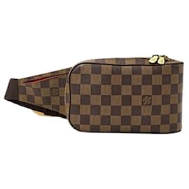 Louis Vuitton-Bolsa transversal em lona Damier Louis Vuitton-Marrom,Damier ebene