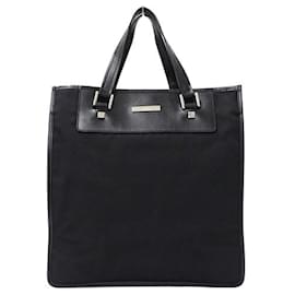 Gucci-Gucci Black Nylon Handbag-Black