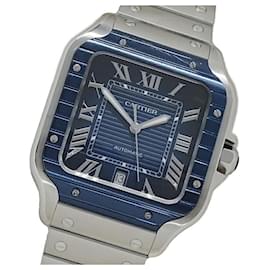 Cartier-Cartier Men's Watch Santos de LM Date Automatic-Other