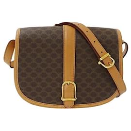 Céline-Celine Women's Shoulder Bag Macadam Brown-Brown