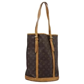 Louis Vuitton-LOUIS VUITTON Monogram Bucket GM Shoulder Bag M42236 LV Auth th5791-Monogram