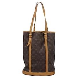 Louis Vuitton-LOUIS VUITTON Monogram Bucket GM Shoulder Bag M42236 LV Auth th5791-Monogram