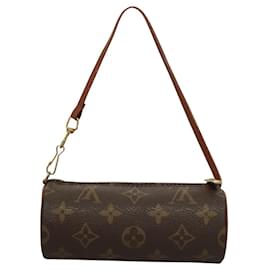 Louis Vuitton-LOUIS VUITTON Monogram Papillon Pouch LV Auth 116660-Monogram