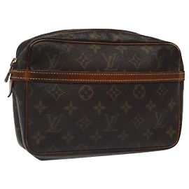 LOUIS VUITTON Clutch Compiegne 23 M51847 LV Auth ep8179 Monogramm