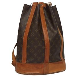 LOUIS VUITTON Monogram Randonnee PM Shoulder Bag M42243 LV Auth BD1903 Monogram
