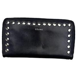 Céline-CELINE Wallets T.  Leather-Black