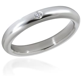 Tiffany & Co-Tiffany & Co. Platinum Diamond Elsa Peretti Band-Other