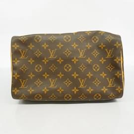 Louis Vuitton-Louis Vuitton Monogram Speedy 30 Handbag-Brown