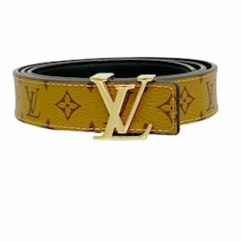 Louis Vuitton-Louis Vuitton Monogram Reverse Santur Belt-Brown