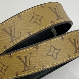 Louis Vuitton-Louis Vuitton Monogram Reverse Santur Belt-Brown