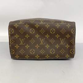 Louis Vuitton-Louis Vuitton Monogram Speedy 25 Handbag-Brown