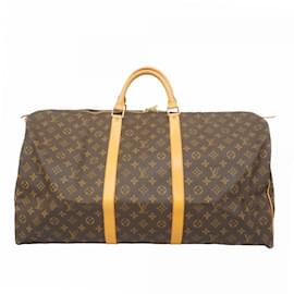 Louis Vuitton-Louis Vuitton Boston Bag Monogram Keepall 60-Brown