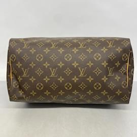Louis Vuitton-Louis Vuitton Monogram Speedy 35 Handbag-Brown